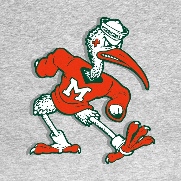 Ibis Hurricanes / Miami Hurricanes Mascot by alselinos